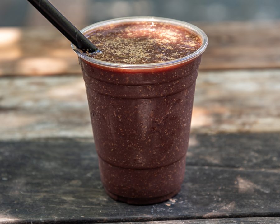 Acai power shake, photographed by Acai Bunny