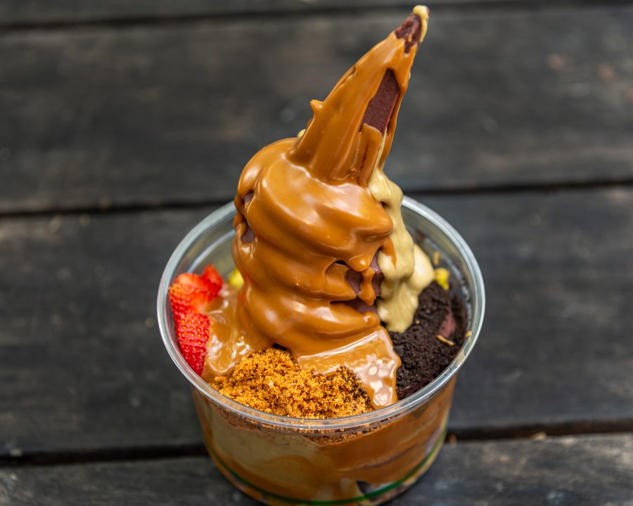 The Mother acai bowl, photographed by Acai Bunny
