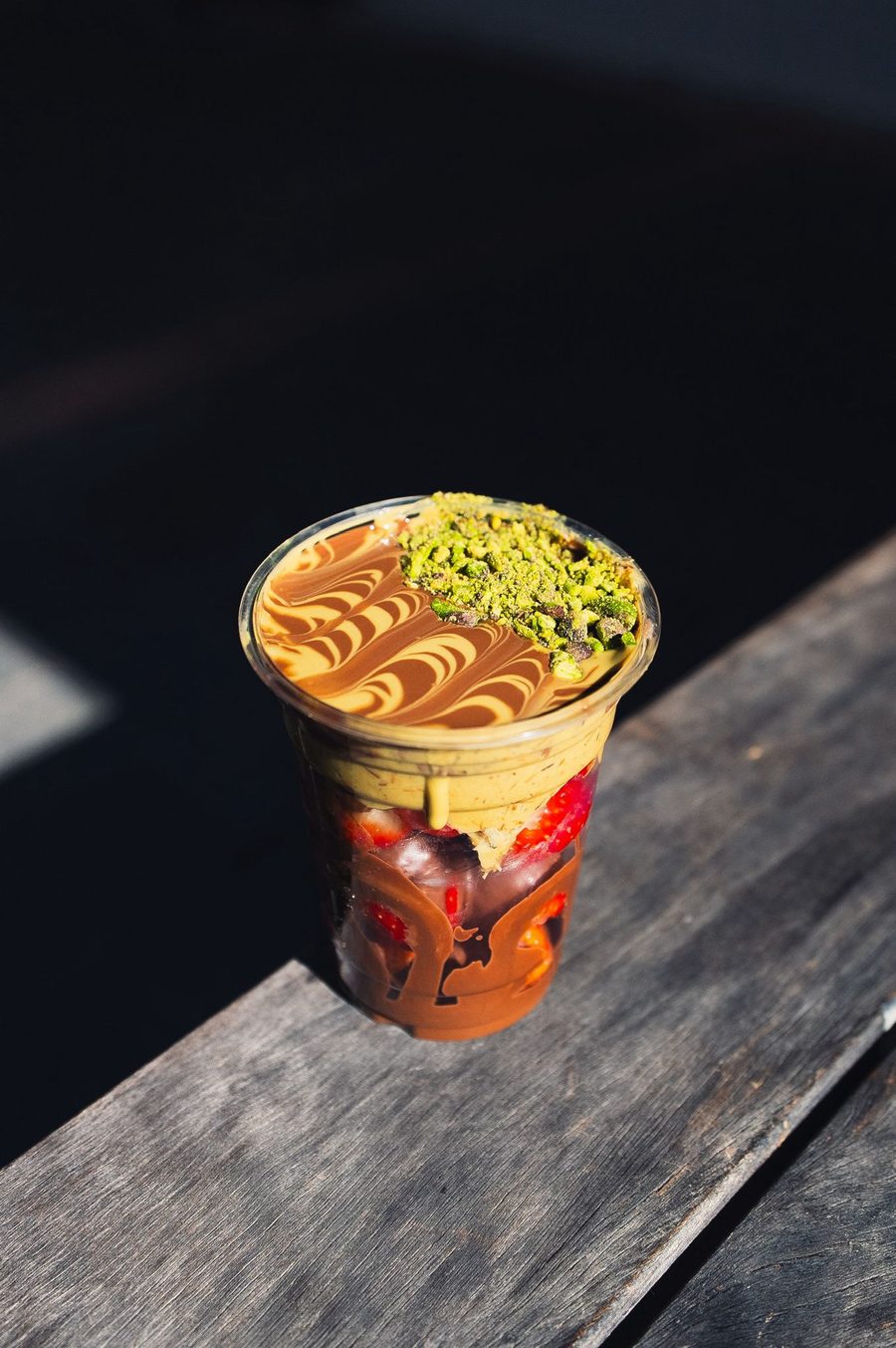 Strawberry cups, photographed by Acai Bunny